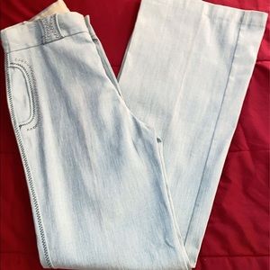 Cynthia Rowley Never Worn Retro Jean Slacks